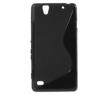 Kees S-line Gel Hoesje Sony Xperia C4 - Zwart