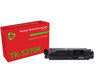 Xerox Everyday™ Zwart Remanufactured Toner van Xerox compatible met Kyocera (TK-5270K), Standaard capaciteit
