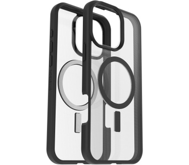 Otterbox React Series voor MagSafe voor iPhone 16 Pro Max, Black Crystal