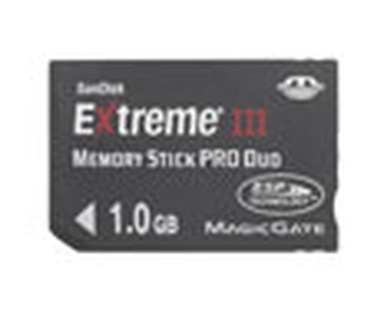 Memory Stick Pro Duo 1GB (Sandisk, Extreme III)