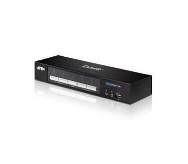 Aten Aten CM0264 4-Port KVMP and Video Matrix: 2 output x 4input DVI-HDMI / VDS / Mouse Switching New Technology