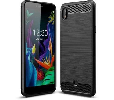 qMust LG K20 Rugged TPU Case - Zwart