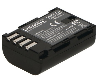 Duracell Camera Battery - replaces Panasonic DMW-BLF19E Battery