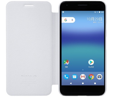 Nillkin New Sparkle Book Case voor Google Pixel XL - Wit Wit