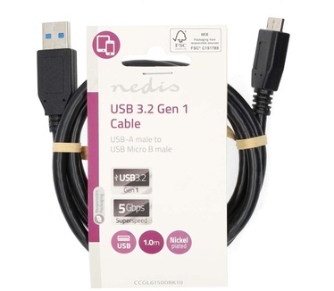 Nedis CCGL61500BK10