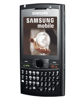 Samsung i780 Zwart