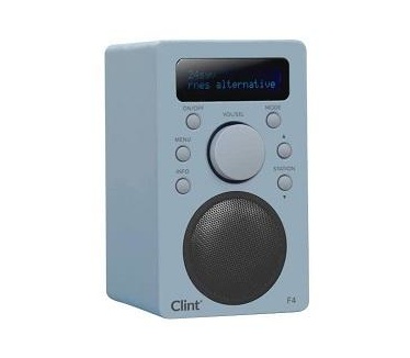 Clint F4 Portable DAB+/FM Radio (Blauw)
