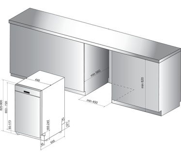 Whirlpool WSBO 3O23 PF X