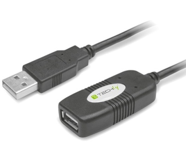 Techly Active Extension Cable USB 2.0 Hi-Speed 10m IUSB-REP10TY