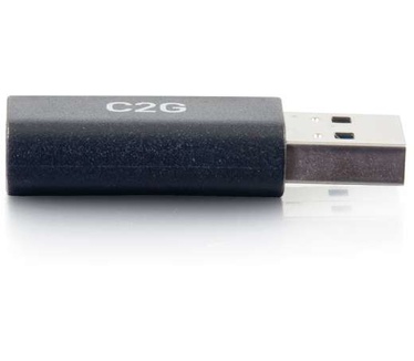 CablesToGo USB-C® vrouwelijk naar USB-A mannelijk SuperSpeed USB 5Gbps adapterconverter