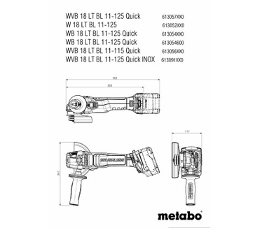 Metabo WB 18 LT BL