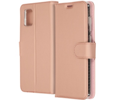 Accezz Wallet Softcase Booktype (Galaxy A31) Rosé Goud