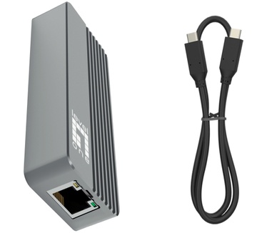 LevelOne USB-0410 Gigabit Ethernet USB-C Network Adapter, USB 3.2 Gen ...