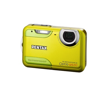Pentax Optio WS80 Geel