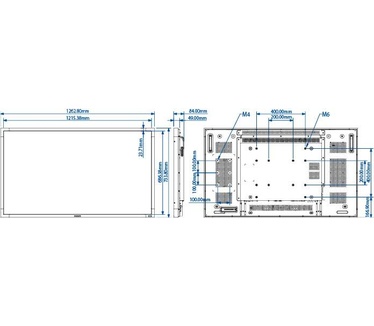 Philips BDL5545ET Grijs