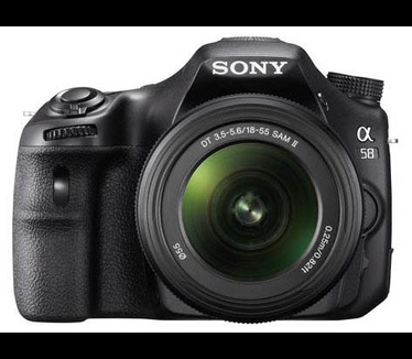 Sony Alpha A58 afbeeldingen uitgelekt