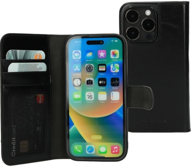Mobiparts Excellent Wallet Case 2.0 Apple iPhone 14 Pro Jade Black