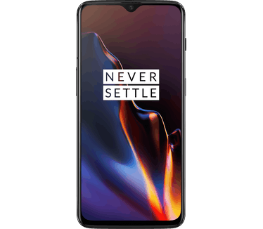 OnePlus 6T Glanzend Zwart