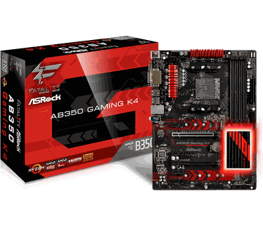 ASRock Fatal1ty AB350 Gaming K4