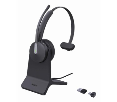 Yealink BH70 Bluetooth Mono met standaard Teams USB-C / A Zwart