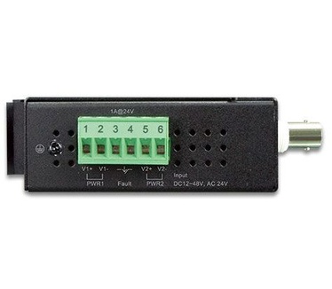 Planet IVC-234GT Industriële 1-poort BNC/RJ11 naar 4-poort Gigabit Ethernet VDSL2 extender