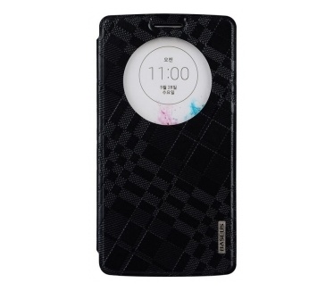 Baseus LG G3 Window Cover met stand (Brocade Serie black)