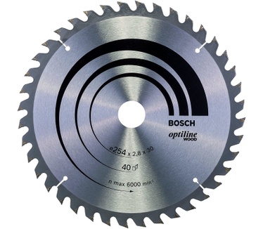 Bosch Optiline Wood Cirkelzaagbladen
