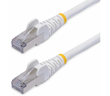 Startech.com 1m CAT8 Netwerkkabel, Wit, Snagless RJ45, 25G/40G, 2000MHz, 100W PoE++, S/FTP, 26AWG 100% Pure Koperdraad, LSZH, Shielded Ethernet Kabel met Trekontlasting, Fluke Channel Getest