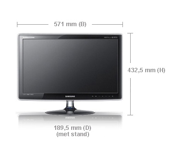 Samsung Syncmaster XL2370HD Grijs