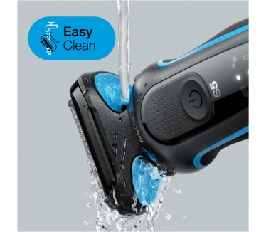 Braun Series 5 50-B1620s Elektrisch Scheerapparaat, 2 EasyClick-opzetstukken, Blauw