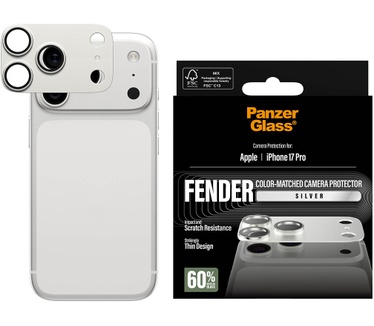 PanzerGlass PanzerGlass® Fender Camera Protector Silver iPhone 17 Pro