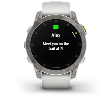 Garmin epix (Gen 2) Wit (Zwart)