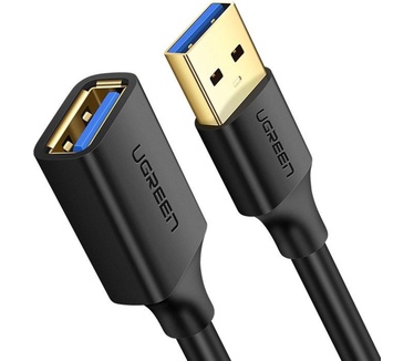 Ugreen - USB verlengkabel - USB naar USB 3.0 - 1,5 Meter - Zwart