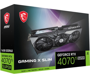 MSI GeForce RTX 4070 Ti SUPER 16G GAMING X SLIM