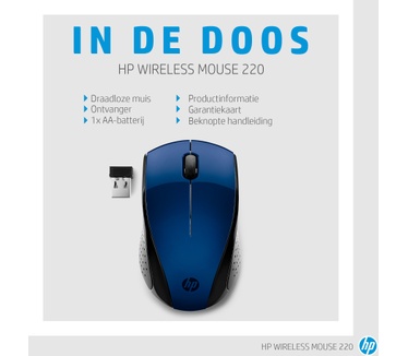 HP 220 Blauw