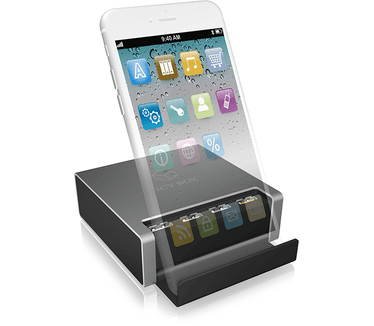 Raidsonic Icy Box IB-CH405-QC3 - 4-Port USB-fast-charging-device with QC3.0