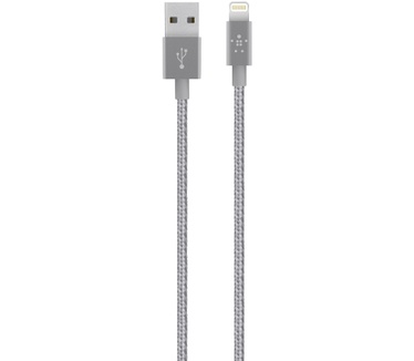 Belkin Premium Lightning naar USB kabel 1,2 meter - Spacegrijs