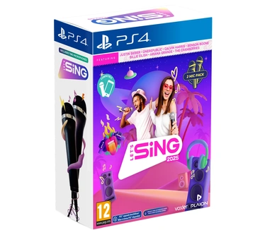 Let's Sing 2025 (+ 2 microfoons) Internationale Versie, PS4