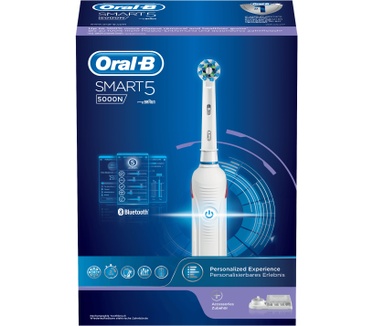 Oral-B Smart 5 5000N White Elektrische Tandenborstel Powered By Braun