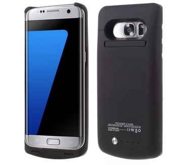 qMust Samsung Galaxy S7 edge Extended Battery Case - 5200mAh - Black
