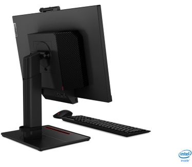 Lenovo ThinkCentre Tiny-In-One 24 Gen 4 (11GDPAT1EU) Zwart