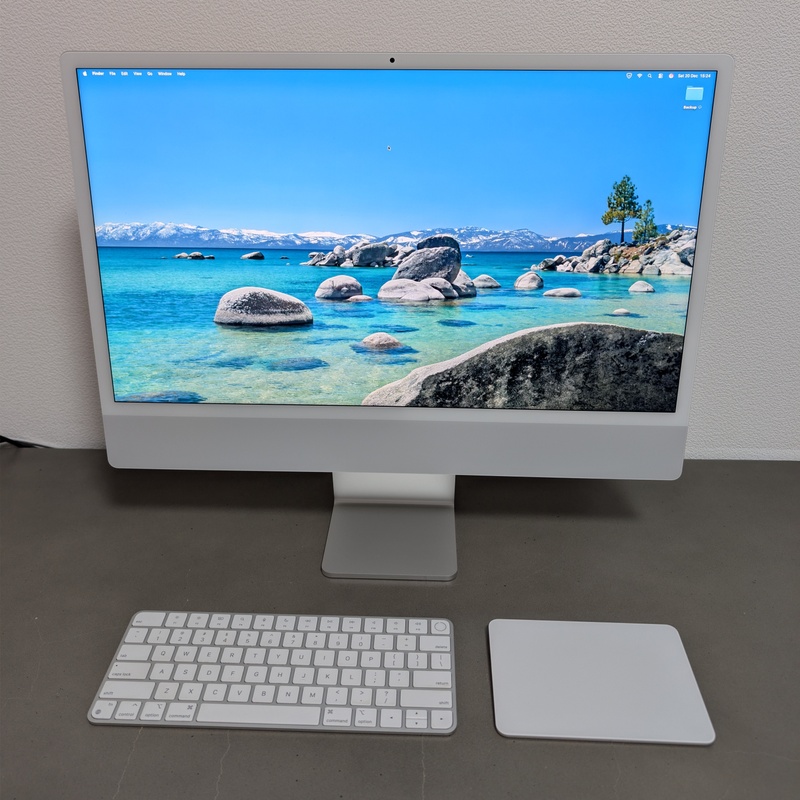 値下げ！ ジャンク iMac 24inch 2021 M1 8GB ホワイト 値下げ