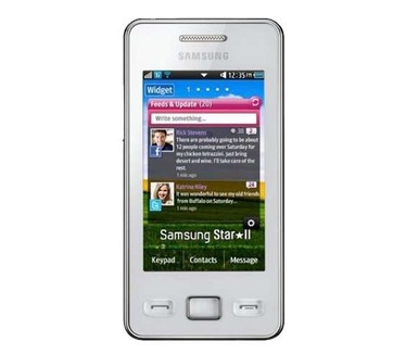 Samsung Star II S5260 Wit (Vodafone-prepaid)