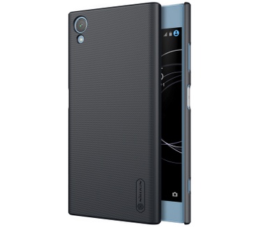 Nillkin Frosted Shield Back Case - Sony Xperia XA1 Plus - Zwart Zwart