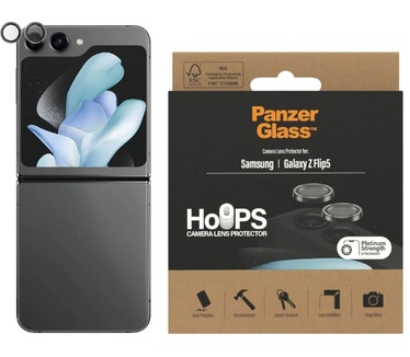 PanzerGlass Samsung Galaxy Hoops for new Z Flip4 2023 Black