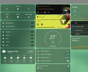 Home Assistant interface-instellingen