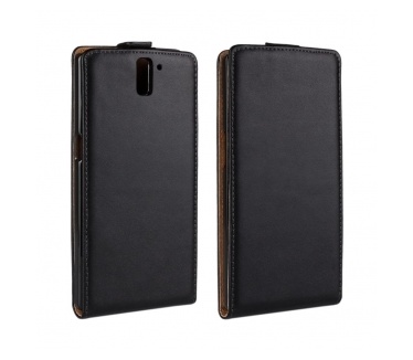 qMust OnePlus One Flip Cover - Black