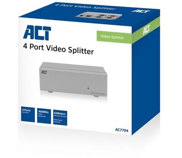 ACT AC7704 VGA splitter 4 ports