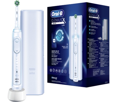 Oral-B Oral-B Genius X Witte Elektrische Tandenborstel Ontworpen Door Braun