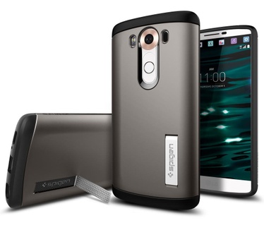 Spigen Slim Armor LG V10 Case - Gunmetal